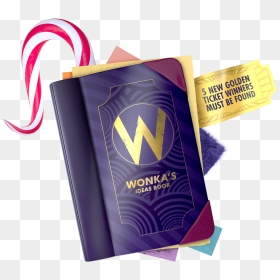 Wonkas Idea Book - Roald Dahl's Imaginormous Challenge, HD Png Download - willy wonka png