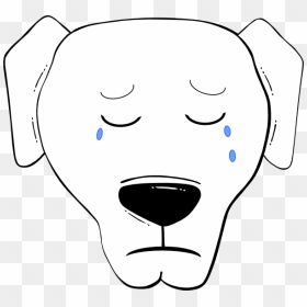 Transparent Sad Mouth Png - Cartoon Dog Face, Png Download - sad mouth png