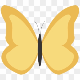 Clip Art At Clker - Butterfly Plain Clip Art, HD Png Download - butterfly vector png
