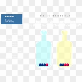 Glass Bottle, HD Png Download - bingo balls png