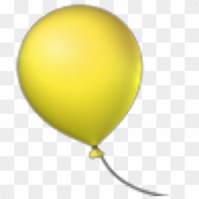 #balloon #globo #yellow #amarillo #emoji #freetoedit - Balloon, HD Png Download - balloon emoji png