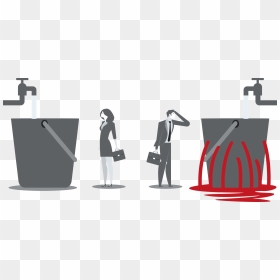 Leaky Bucket, HD Png Download - hacked png