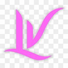 Lv Logo Pink Shadow - Illustration, HD Png Download - lv logo png