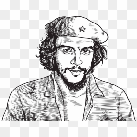 Che Guevara Png Transparent Image - Che Guevara Pencil Drawing, Png Download - che guevara png
