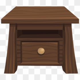 Night Table Png Clipart - Bedside Table Png Clipart, Transparent Png - table clipart png