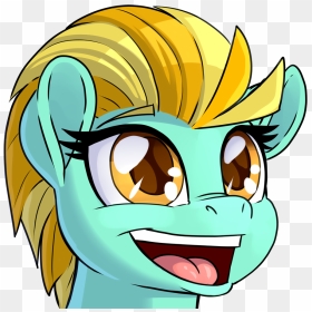 Pusspuss, Bust, Dustabetes, Female, Happy, Lightning - My Little Pony: Friendship Is Magic, HD Png Download - lightning .png