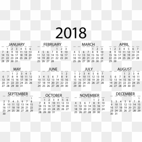 Calendar Png Clipart - June 2018 Calendar Small, Transparent Png - calendar clipart png
