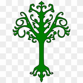 Tree Heraldic No Background, HD Png Download - tree symbol png
