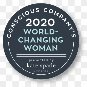 Conscious Company"s 2020 World-changing Woman Award - Kate Spade, HD Png Download - kate spade logo png