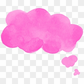 Pink Cloud Png, Transparent Png - pink cloud png