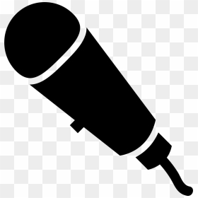 Thumb Image - Microphone Siluet Png, Transparent Png - microphone silhouette png