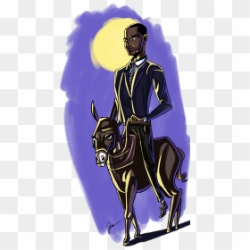 Obama Riding The Democratic Donkey - Cartoon, HD Png Download - democrat donkey png