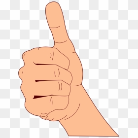 Thumbs Up - Big Hand Thumbs Up, HD Png Download - ok hand sign png