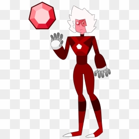 Transparent Free Amish Clipart - Steven Universe Red Emerald, HD Png Download - red diamond png