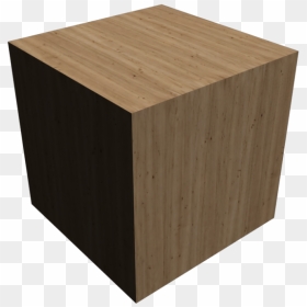 3d Cube With Wood, HD Png Download - 3d cube png