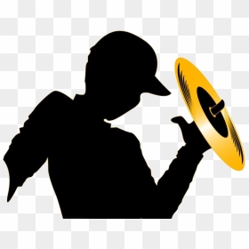 Transparent Dj Silhouette Png - Silhouette, Png Download - dj silhouette png