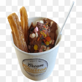 Cream On Churros , Png Download - Chocolate, Transparent Png - churros png