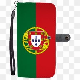 Portugal Wallet Phone Case "pride - Transparent Portugal Flag Circle, HD Png Download - portugal flag png