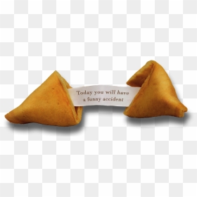 Funny Fortune Cookie With Message Inside - Fortune Cookie With Nessage, HD Png Download - fortune cookie png