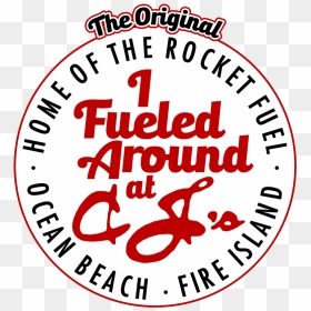 Cjs Home Of The Rocket Fuel - Circle, HD Png Download - rocket fire png