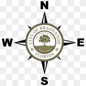 Transparent Map Compass Png - West Palm Beach Seal, Png Download - map compass png