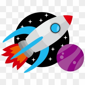 Rocket Launch Spacecraft Astronaut - Transparent Background Rocket Clipart, HD Png Download - rocket fire png