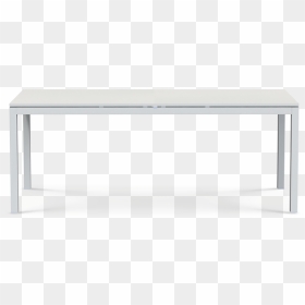 Flat - Biale Biurko Z Szuflada, HD Png Download - white table png