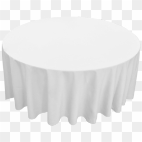 Table Cloth Png - Round Table For Hire, Transparent Png - white table png
