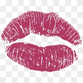 Red Lips Kiss Png , Png Download - Transparent Background Lips Png, Png Download - beso png