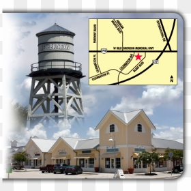 Click To Map It - Aquatica Orlando, HD Png Download - water tower png