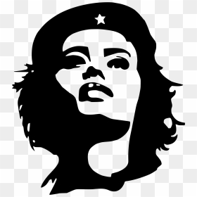 Gaddafi Black And White, HD Png Download - che guevara png