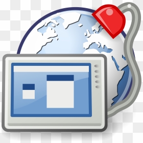 Remote Desktop Clip Arts - Png Clipart Logo Internet, Transparent Png - desktop icon png