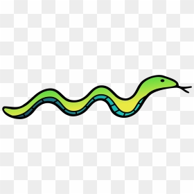 Snake Clipart Transparent Not Cute - Snake Clipart Transparent Background, HD Png Download - snake cartoon png