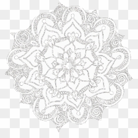 Iphone / Android Ocean Background Transparent Floral - Plf Band Merch, HD Png Download - white mandala png