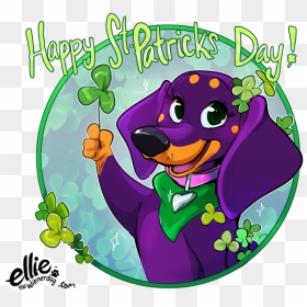 St Patricks Day Dog Clipart Image Transparent Ellie - Dog St Patricks Day Clipart, HD Png Download - happy st patrick's day png