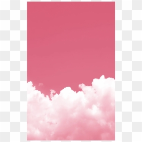 #pink #clouds #cloud #sky #pinksky - Motivational Inspirational Quotes By Maya Angelou, HD Png Download - pink cloud png