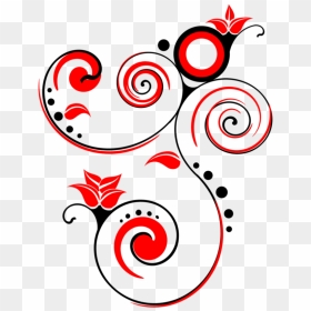 Red Swirl Png, Transparent Png - red swirl png
