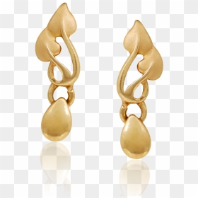 Adorable Gold Leaves Earrings - Earrings, HD Png Download - gold leaves png