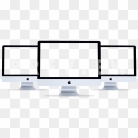 Led-backlit Lcd Display, HD Png Download - imac mockup png