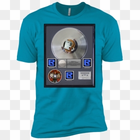 Platinum Record T-shirt - Active Shirt, HD Png Download - platinum record png