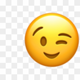 #emoji #emojicon #emote #face #emojiface #happy #happyface - Passive Aggressive Smiley Emoji, HD Png Download - winky face png