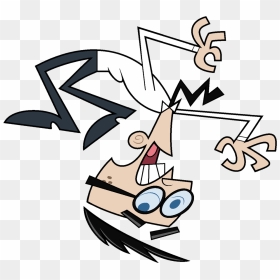 Denzel Crocker - Fairly Oddparents Mr Crocker, HD Png Download - timmy turner png