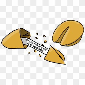 Fortune Cookie Clipart Png, Transparent Png - fortune cookie png