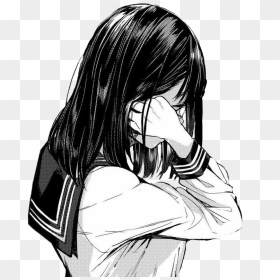 Transparent Sad Anime Girl Png - Sad Girl Cartoon Images Download, Png Download - sad girl png