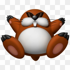Super Mario Mega Mole, HD Png Download - mole png