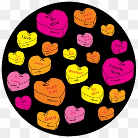 Transparent Candy Heart Png - Illustration, Png Download - candy heart png