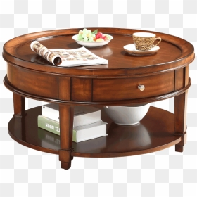 Shishun Furniture American Coffee Table White Solid - Coffee Table, HD Png Download - white table png