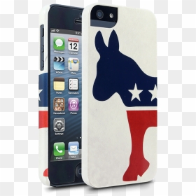 Left-leaning Folk Will Enjoy Sporting A Democratic - Iphone 5s, HD Png Download - democrat donkey png
