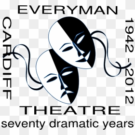 This Free Clipart Png Design Of Theatre Masks Clipart - Theatre Masks, Transparent Png - theater masks png