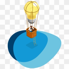 Intellectual Property Clipart , Png Download - Hot Air Balloon, Transparent Png - water tower png